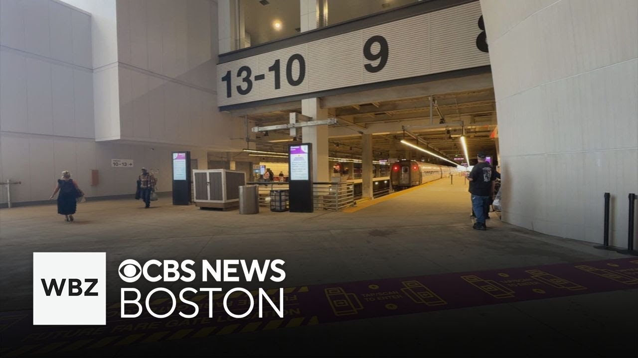 MBTA hopes to cut down on fare evasion with new gates at South Station