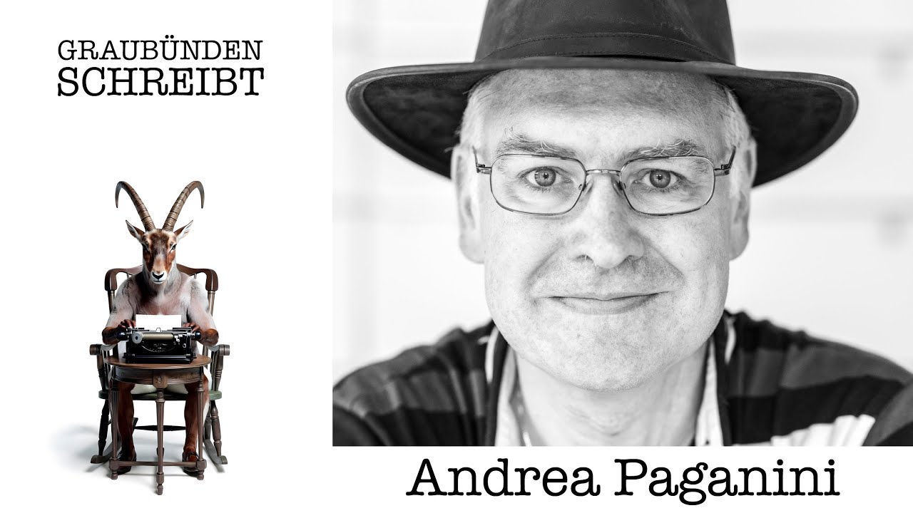 Andrea Paganini im «Graubünden schreibt» - Interview