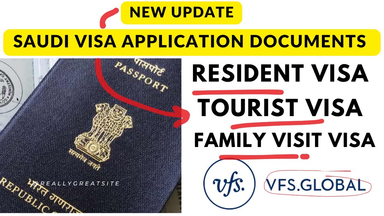 New update Saudi visa VFS Documents -resident visa, Family visit visa & Tourist visa |Gamca medical
