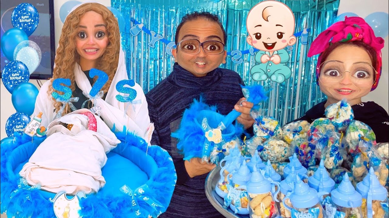 لما نعمل سبوع البيبي فى البيت | بيبي اتخطف