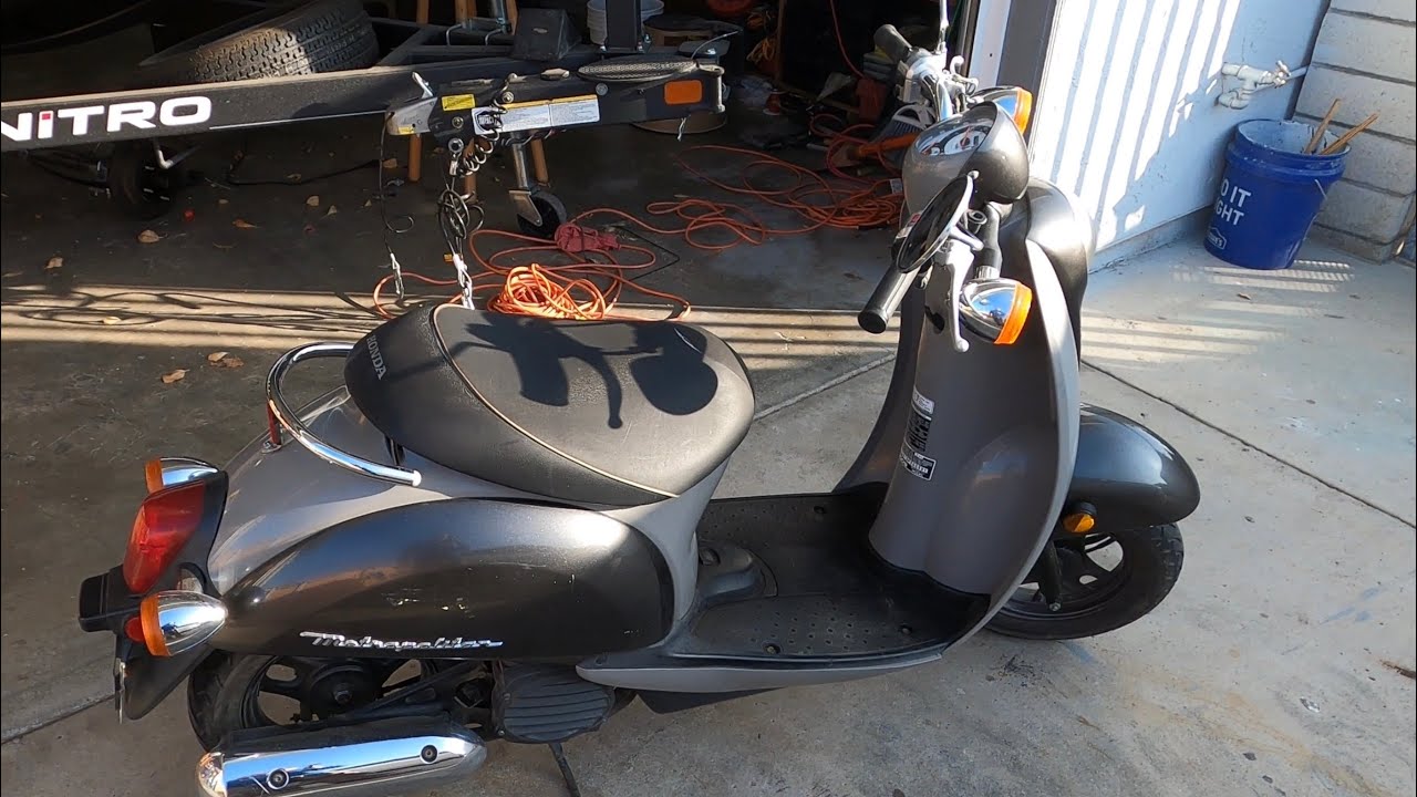 2009 Honda Metropolitan fuel pump replacement (clicking sound)