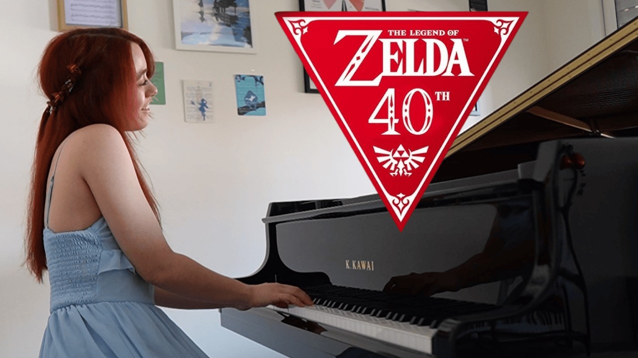 The Legend of ZELDA MEDLEY - Piano Version (40th anniversary special video)