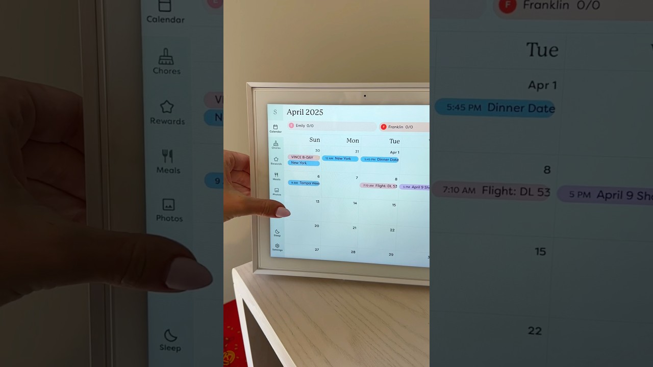 *ASMR* SKYLIGHT CALENDAR UNBOXING! #asmr #unboxing #calendar #skylight #organization #home #tech