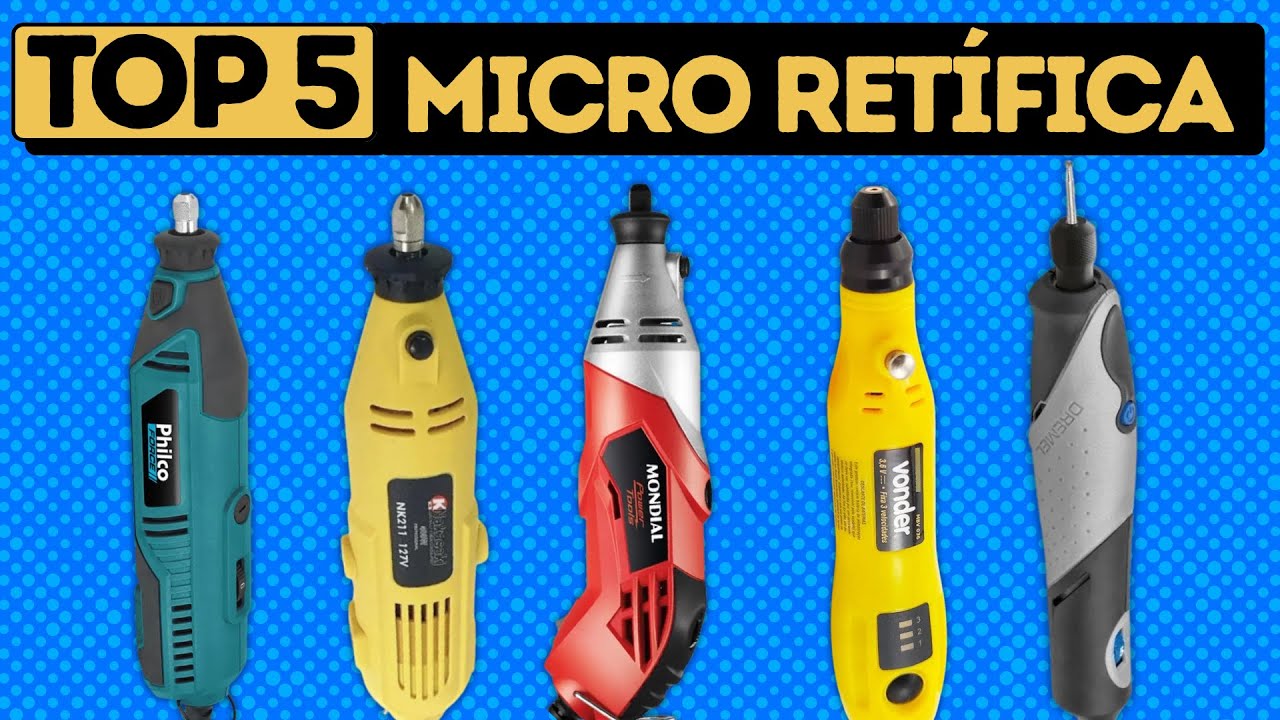A Melhor Micro Retífica para Artesanato, Modelismo e Gravação de 2025 [TOP 5] Custo-Benefício!