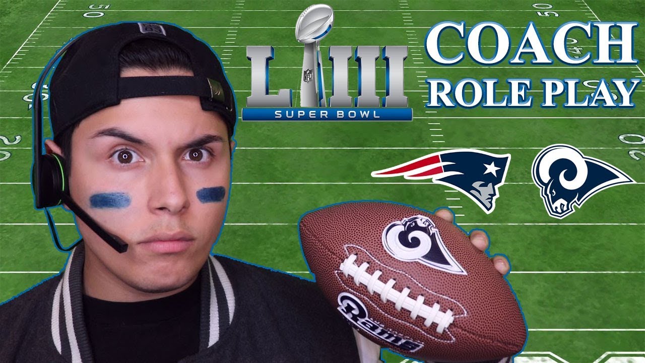 [ASMR] Super Bowl 53 Coach Role Play!