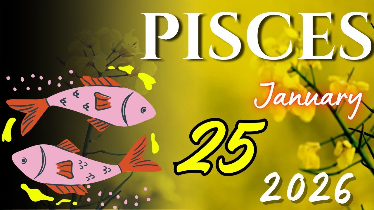 PISCES ♓😲 : Something Is Shifting Behind The Scenes; Move Before It Settles 🎁 January 25 2026