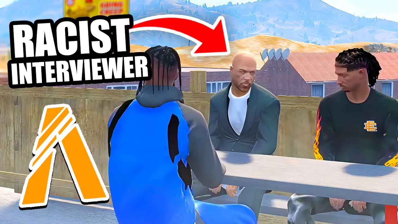 My JOB INTERVIEW turnt into a RACIST ATTACK! DBE WORLD RP