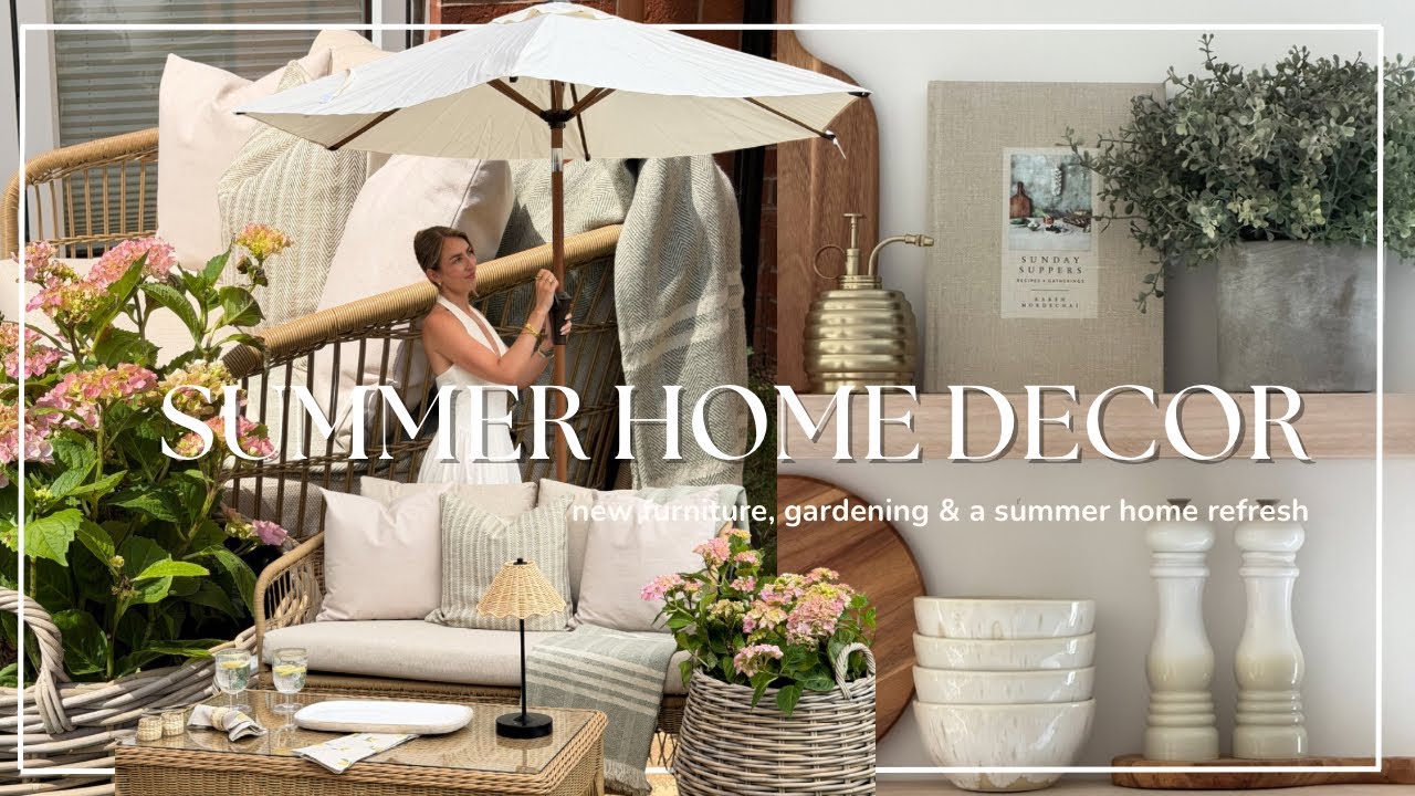 Summer Home Decor, Gardening & Catch Up| Katie Peake