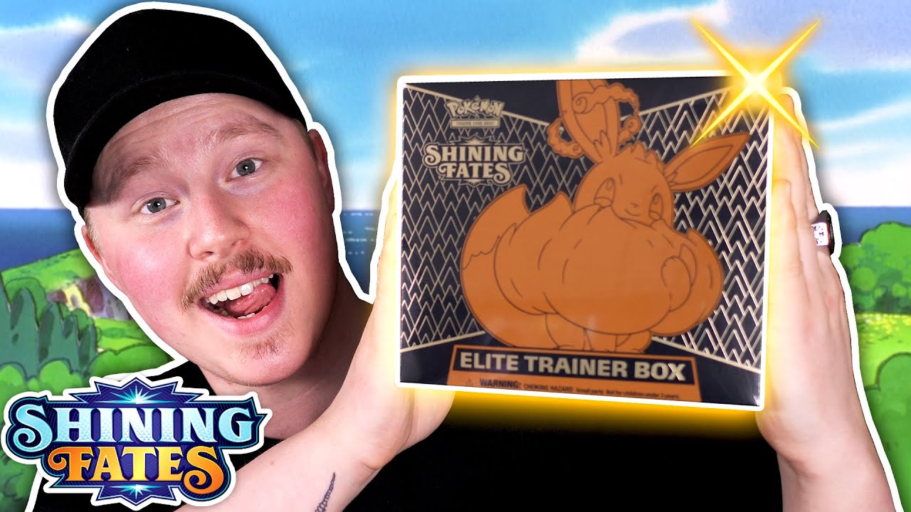 ÅPNER EN SHINING FATES ELITE TRAINER POKÉMON BOKS *GULLKORT!*