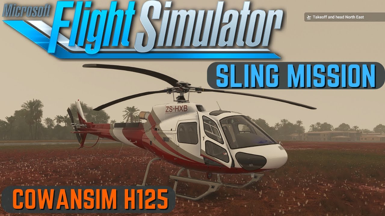 MSFS 2024 | Cowansim H125 | Sling Mission с Miltech Mission Hub