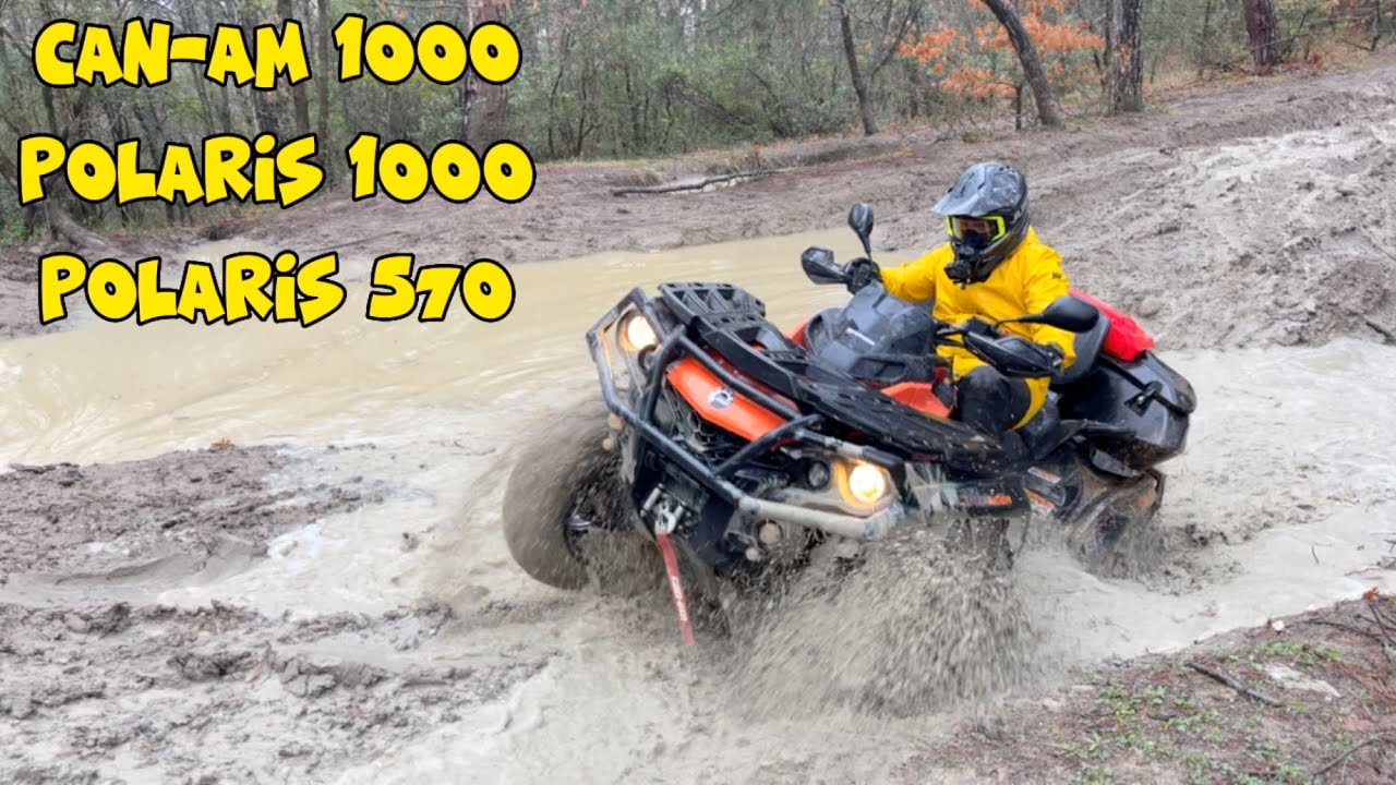 BURSA DAĞ YOLLARINDA KEYİFLİ ATV TURU ( CAN-AM OUTLANDER 1000 - POLARİS XP 1000s - POLARİS 570 )