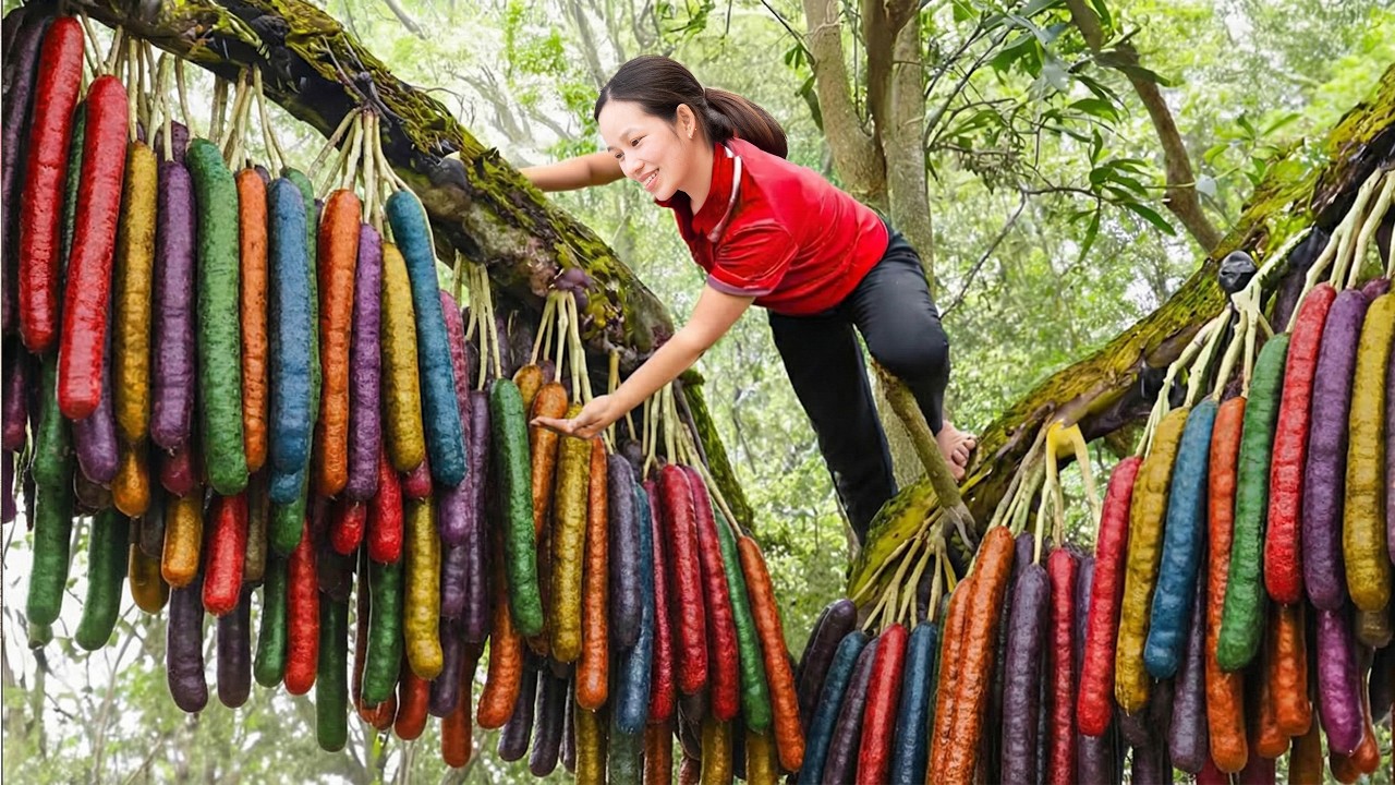 Harvesting Rare Dangling Fruits | What Mysteries Lie Inside Them That Sell so Quickly?