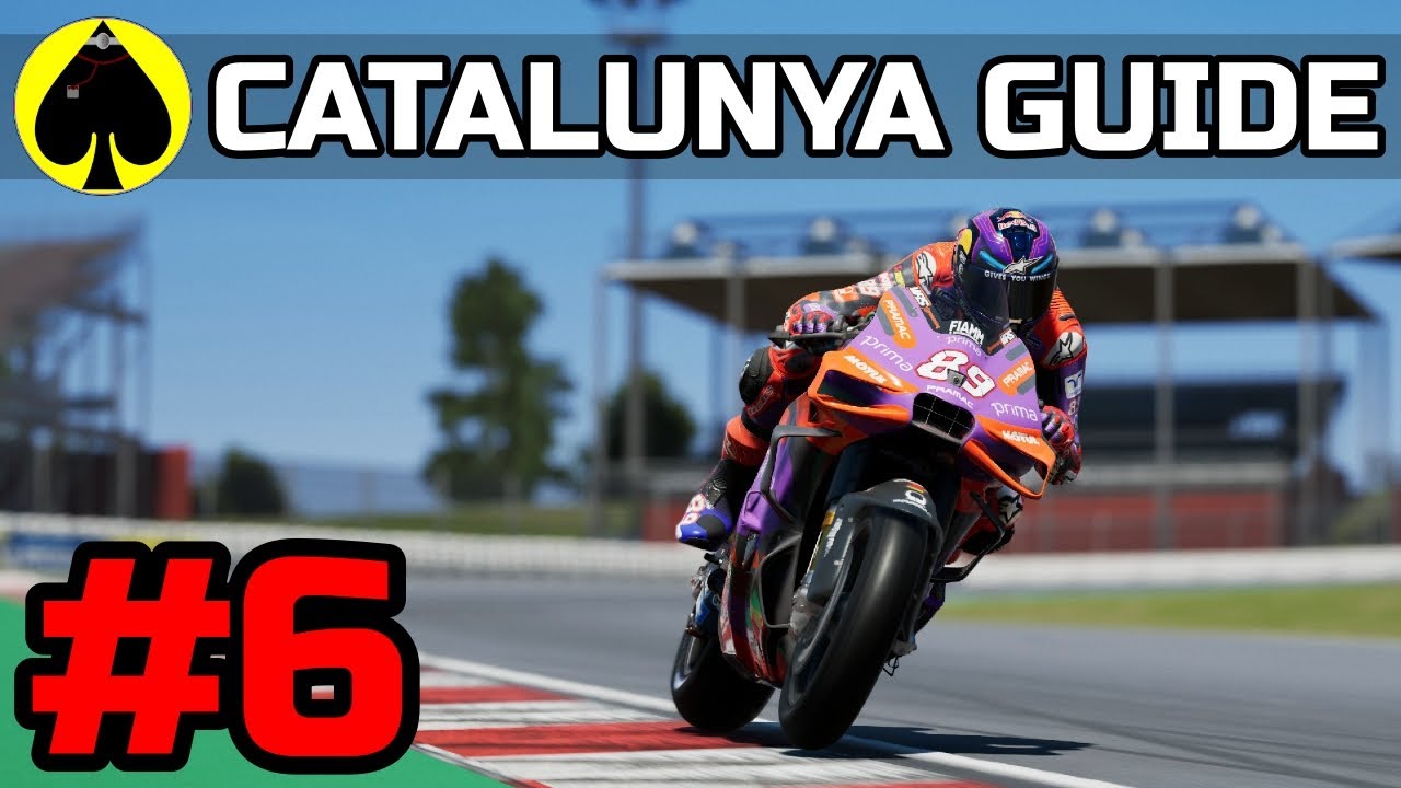 MotoGP 24 - MotoGP Academy - Catalunya - Track Guide