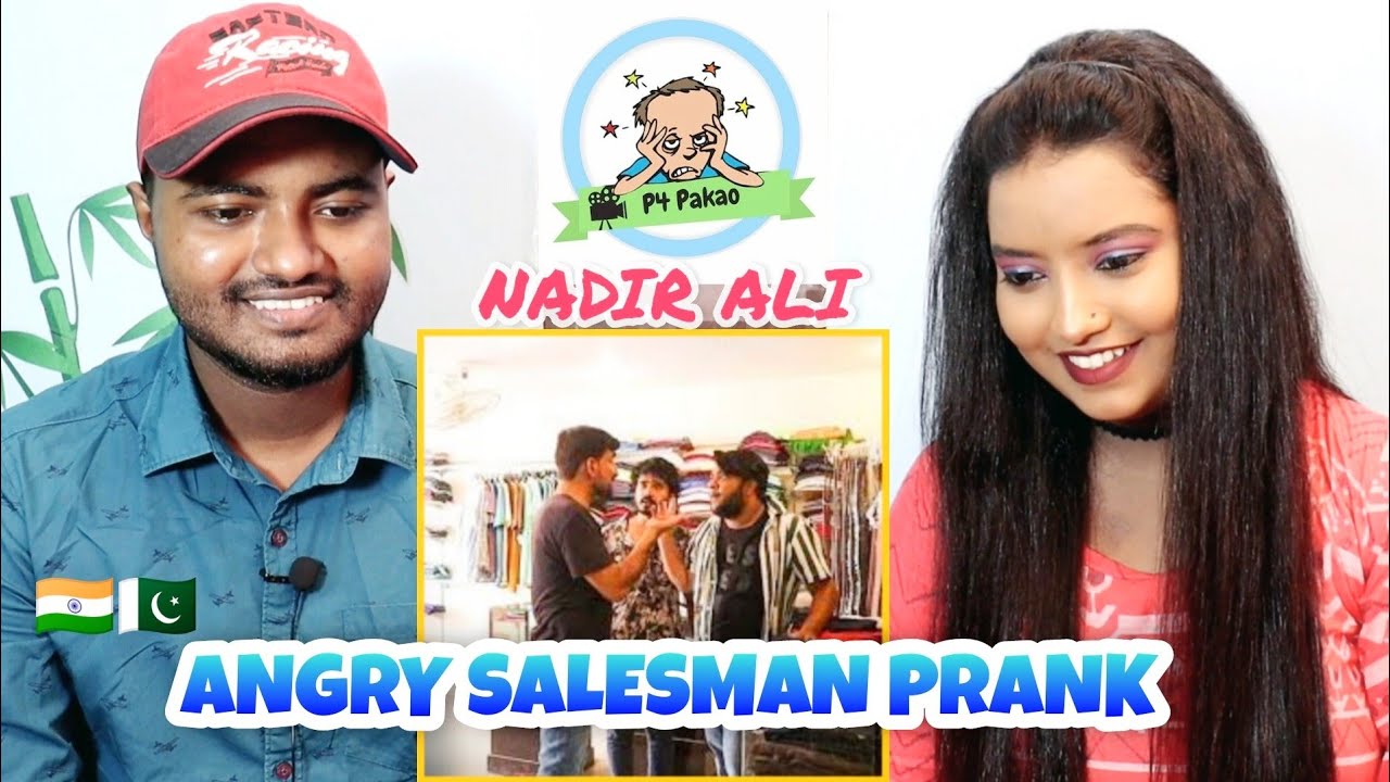 Nadir Ali Prank Reaction | ANGRY SALESMAN PRANK | P 4 Pakao