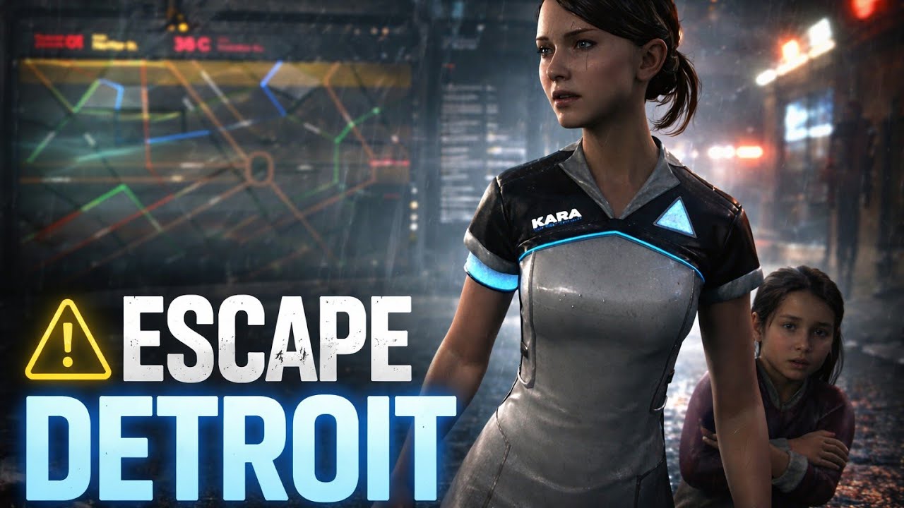 [ Detroit Become Human #4 ] (4K 60FPS) A 555