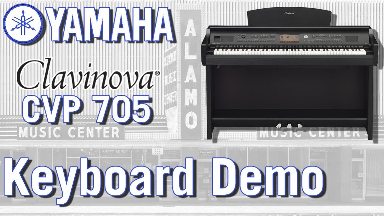 Yamaha Clavinova CVP 705 Demo