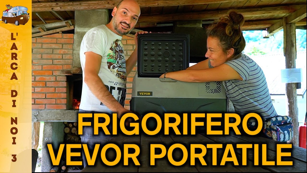 FRIGO  A COMPRESSORE PORTATILE VEVOR DA 30 LITRI l'ideale per grigliate e pic-nic all'aperto!