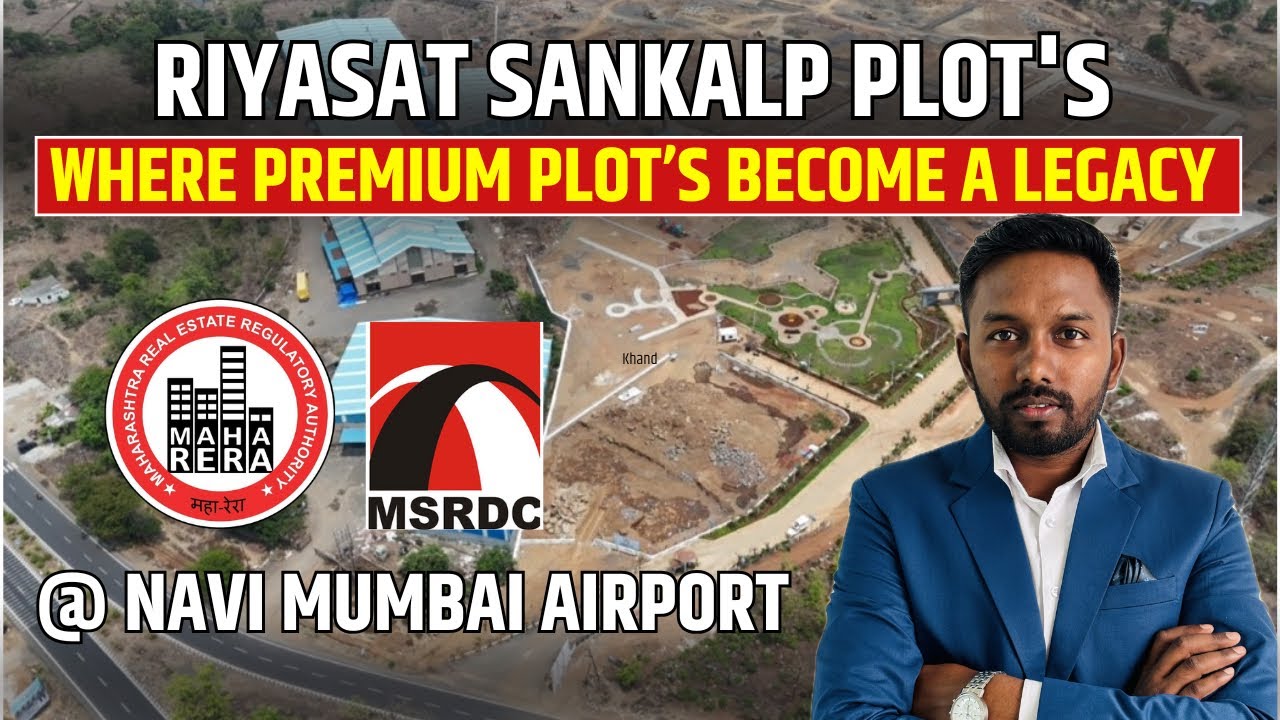“Riyasat Sankalp plot's : Where Premium Plots Become a Legacy” @ Navi Mumbai airport 