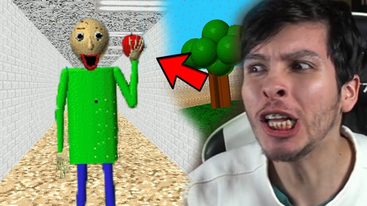 ENCONTRÉ LA MANZANA Y SE LA DI AL PROFESOR BALDI !! - Baldi's Basics In Education | DeGoBooM