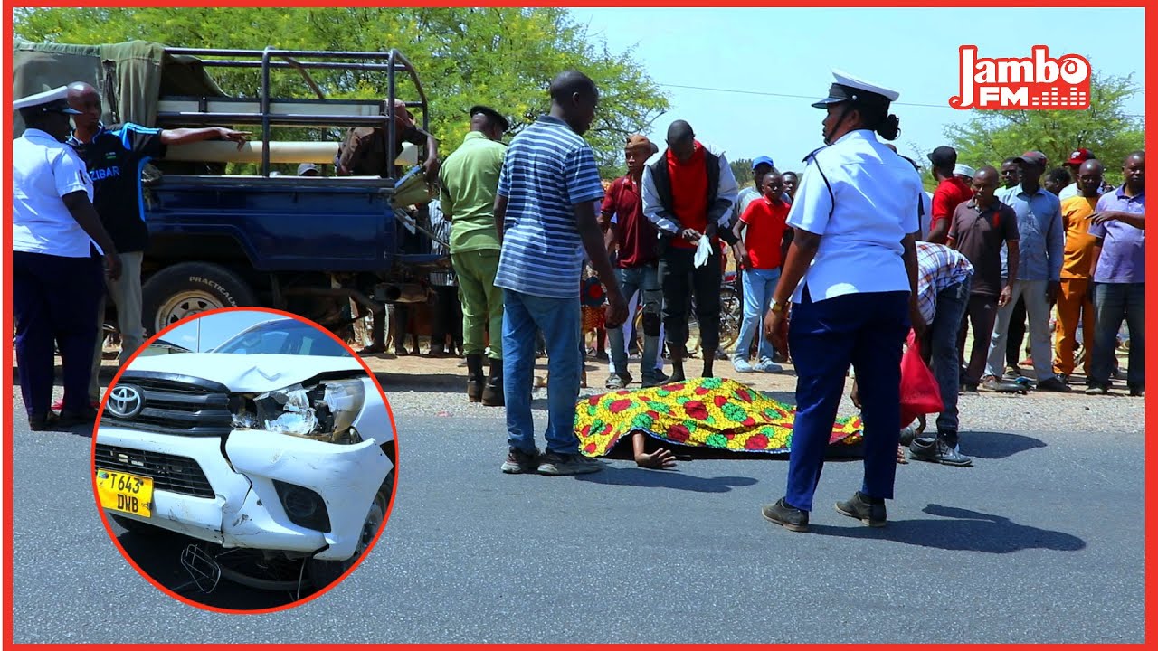 AJALI SHINYANGA, MWENDESHA BAISKELI AFARIKI KWA KUGONGWA NA GARI MITA CHACHE KUTOKA NYUMBANI KWAKE.