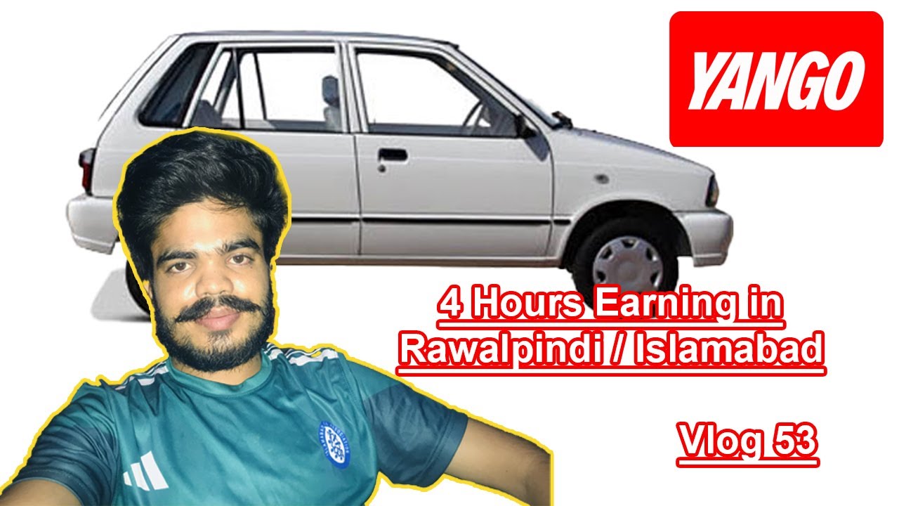 Yango Earning of 4 Hours in Mehran - Rawalpindi and Islamabad- #Vlog 53 by Muhammad Mustajab