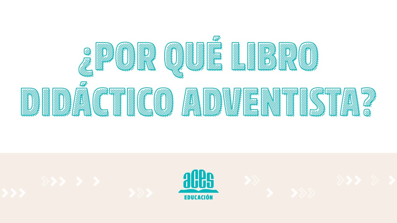 Capacitaci&oacute;n online - &iquest;Por qu&eacute; libro did&aacute;ctico adventista?