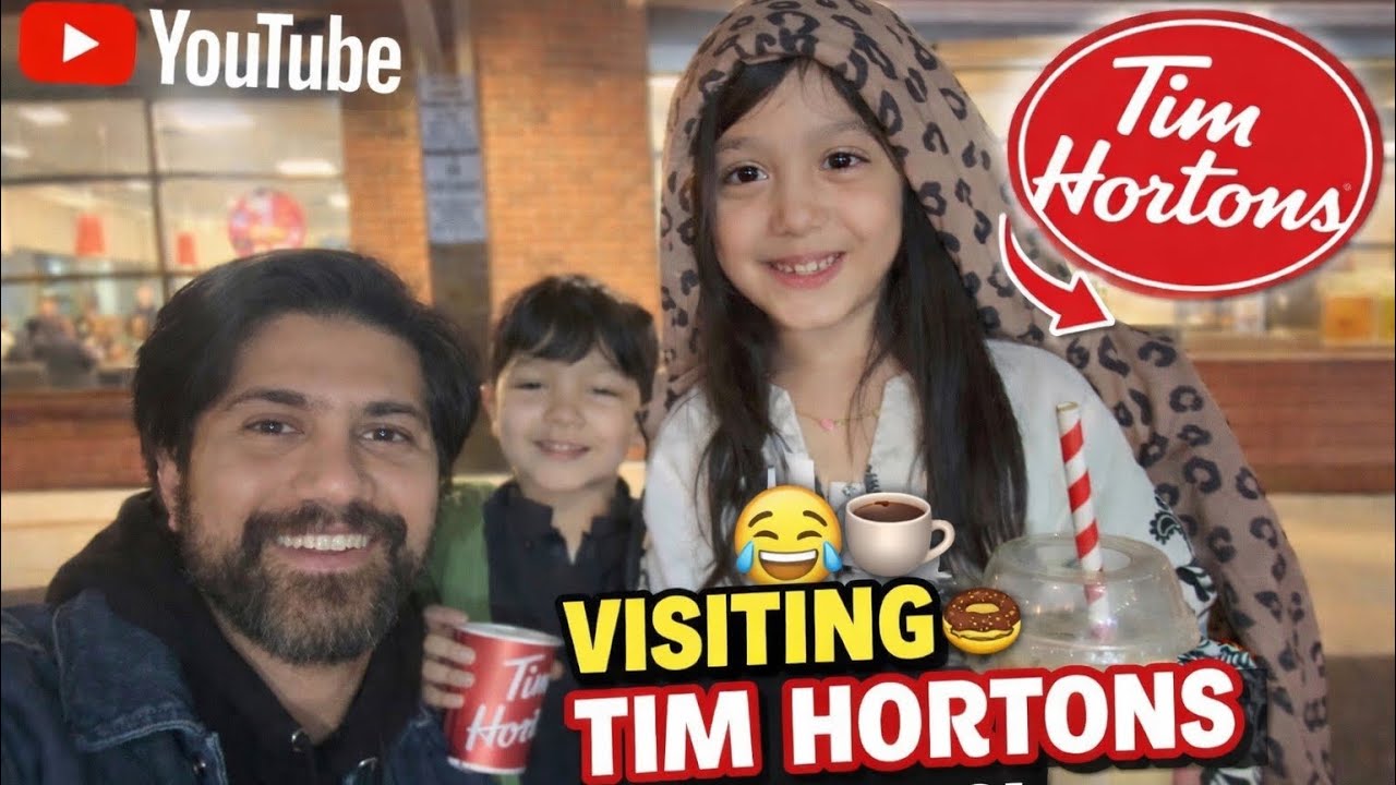 Family Time at Tim Hortons With My Kids | Fun Vlog