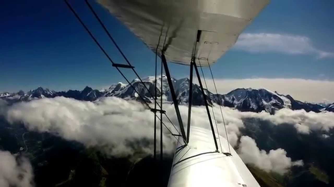 Messerschmitt 108 & Focke Wulf Fw 44 over the alps