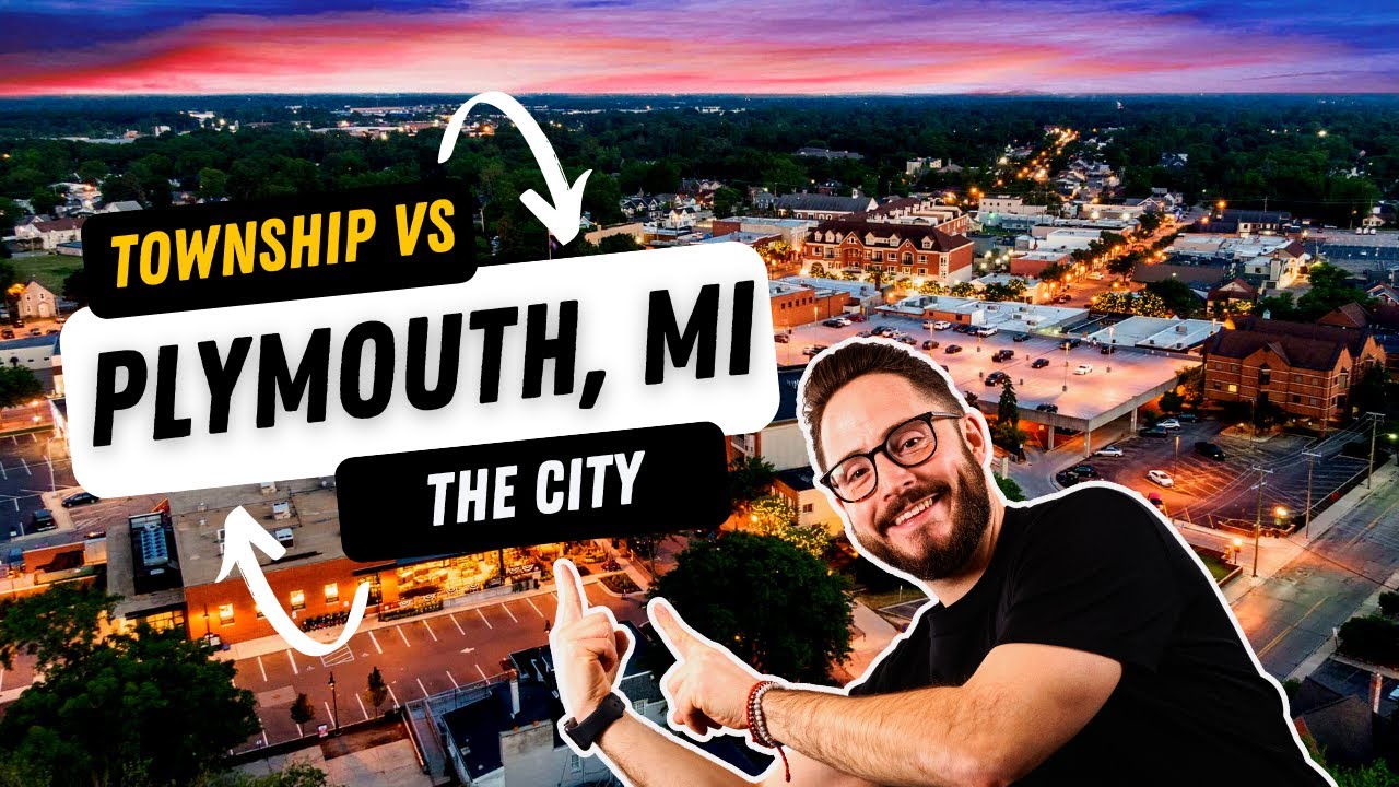 Plymouth Michigan - Plymouth Township VS Plymouth City