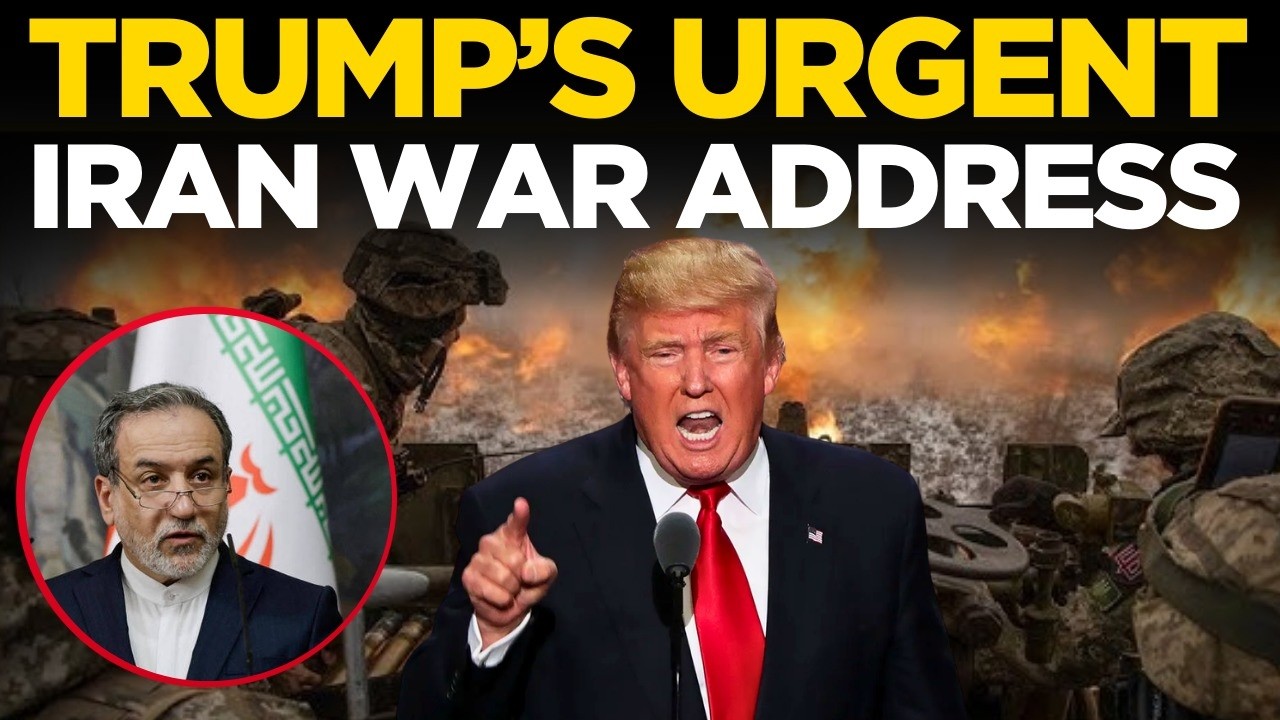 US-IRAN TENSIONS LIVE | 'It Won't Last Long': President Trump Addresses Nation on Iran Crisis