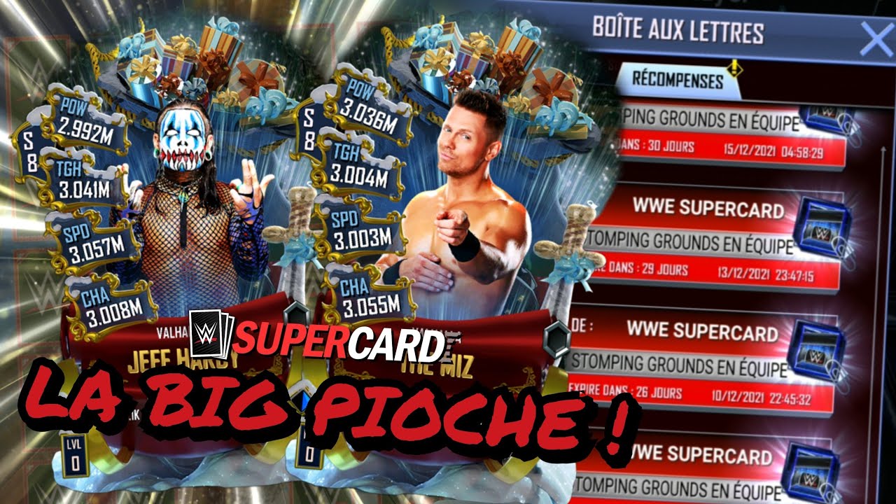 WWE SUPERCARD : La Big Pioche feat. Packs Platines ! #1