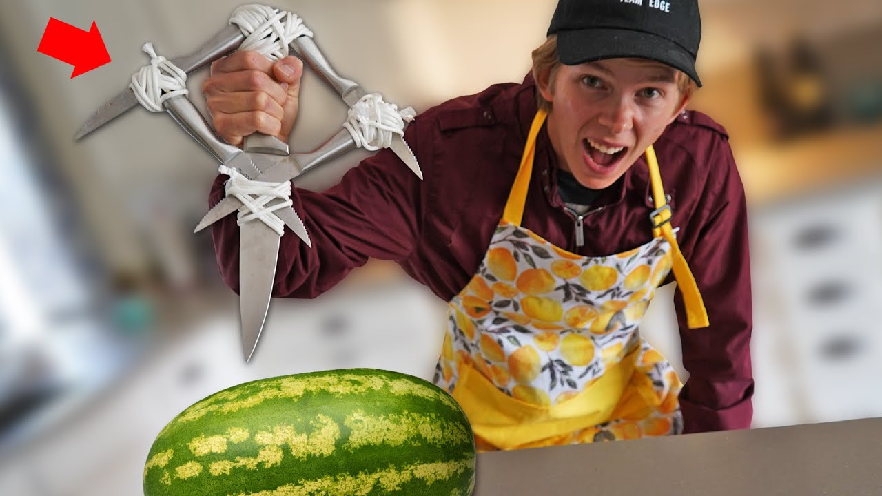 Using ONLY Household Items to Build Apocalypse Survival Weapons!
