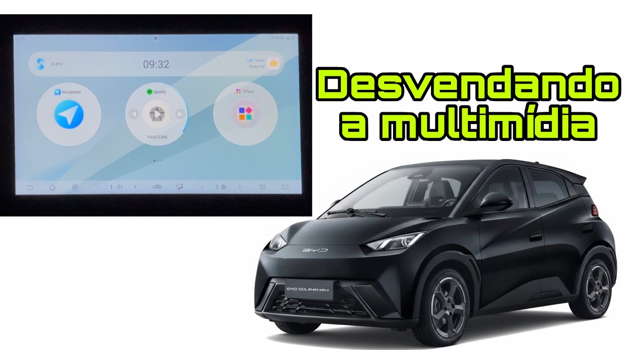 Multimídia BYD Dolphin Mini: DICAS e CONFIGURAÇÕES