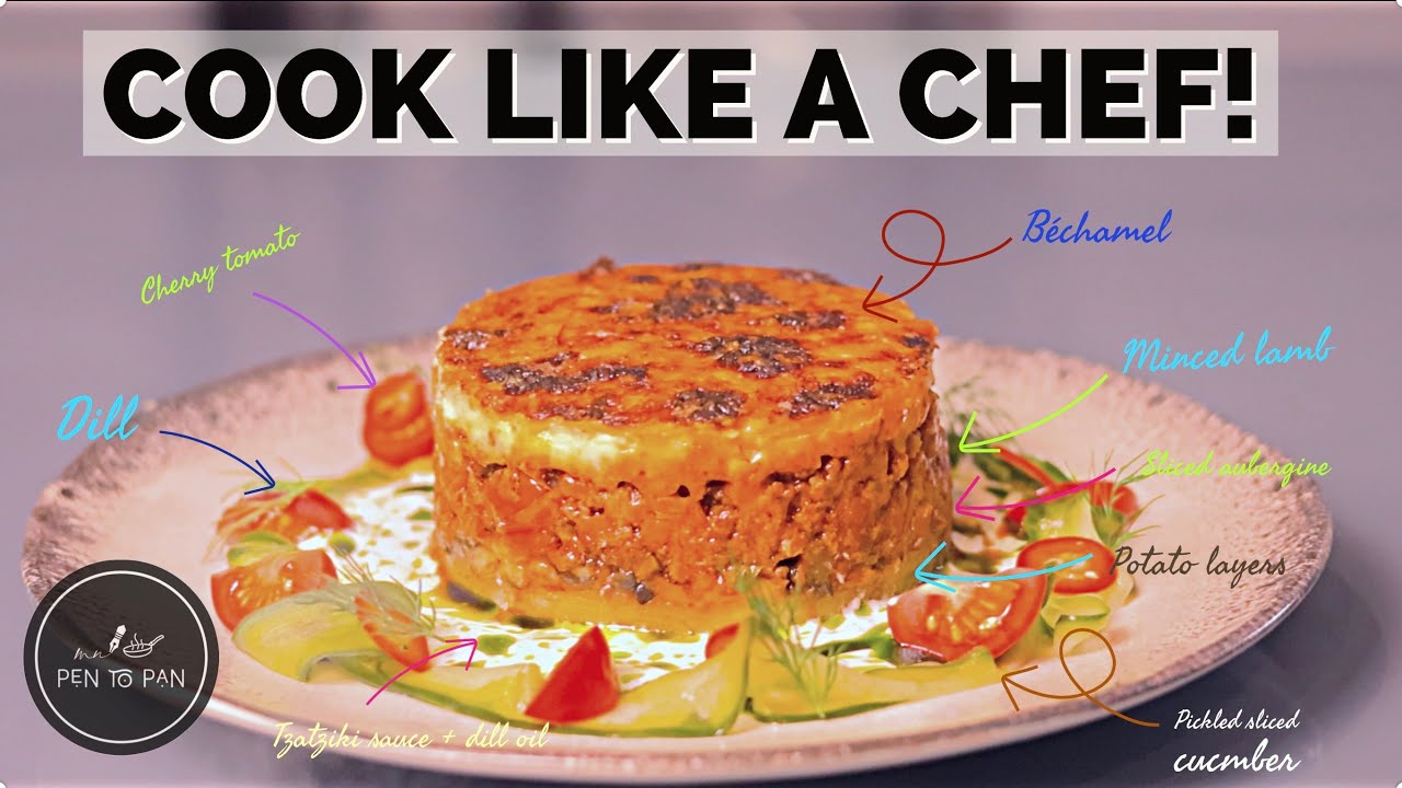 FINE DINING AT HOME | GREEK MOUSSAKA