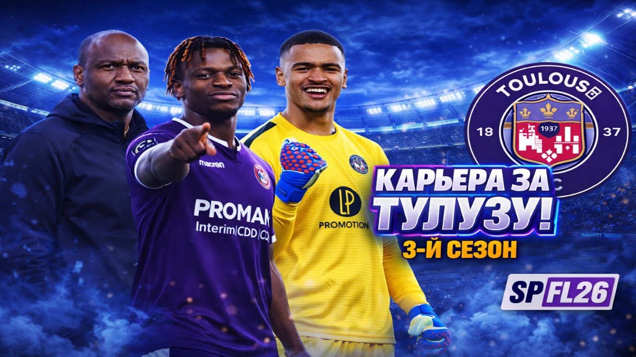 Football Life 26 / PES 21 | Challenge - карьера за Тулузу на ЛЕГЕНДЕ | НАЧАЛО ТРЕТЬЕГО СЕЗОНА! | #9⚽