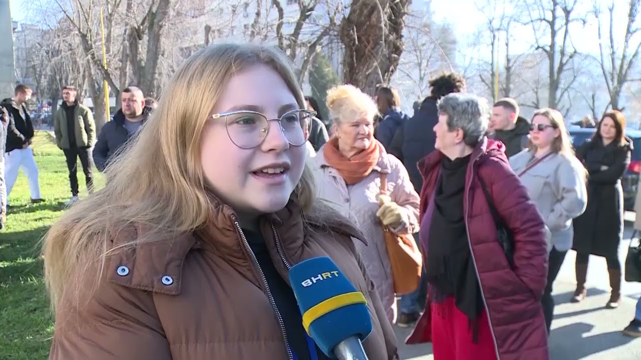 Tuzla: Protest zbog blage kazne za vozača koji je pijan usmrtio 19-godišnju Ajlu Muhanović