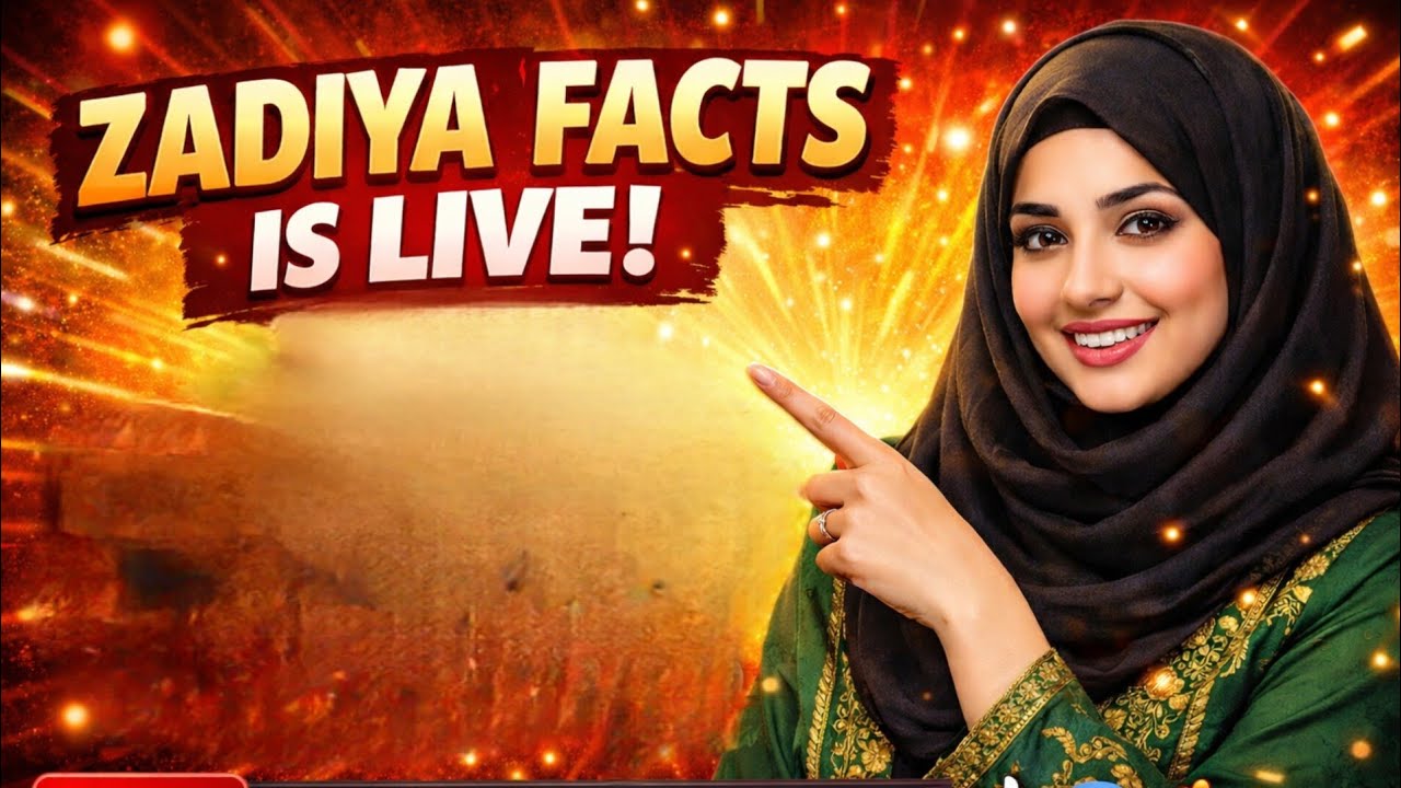 Zadiya facts is live | no face, just voice