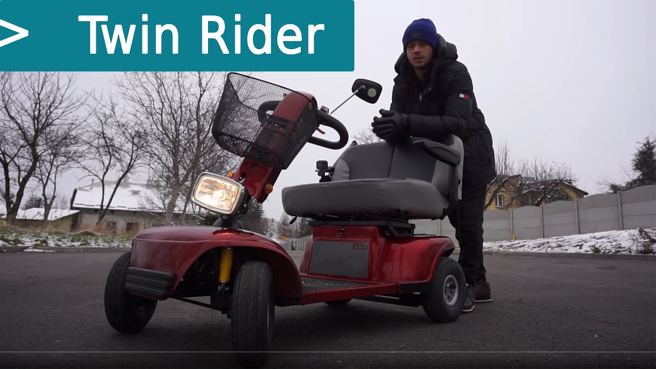 Shoprider Twin Rider Skuter wózek inwalidzki elektryczny scootmobiel autko elektryczne