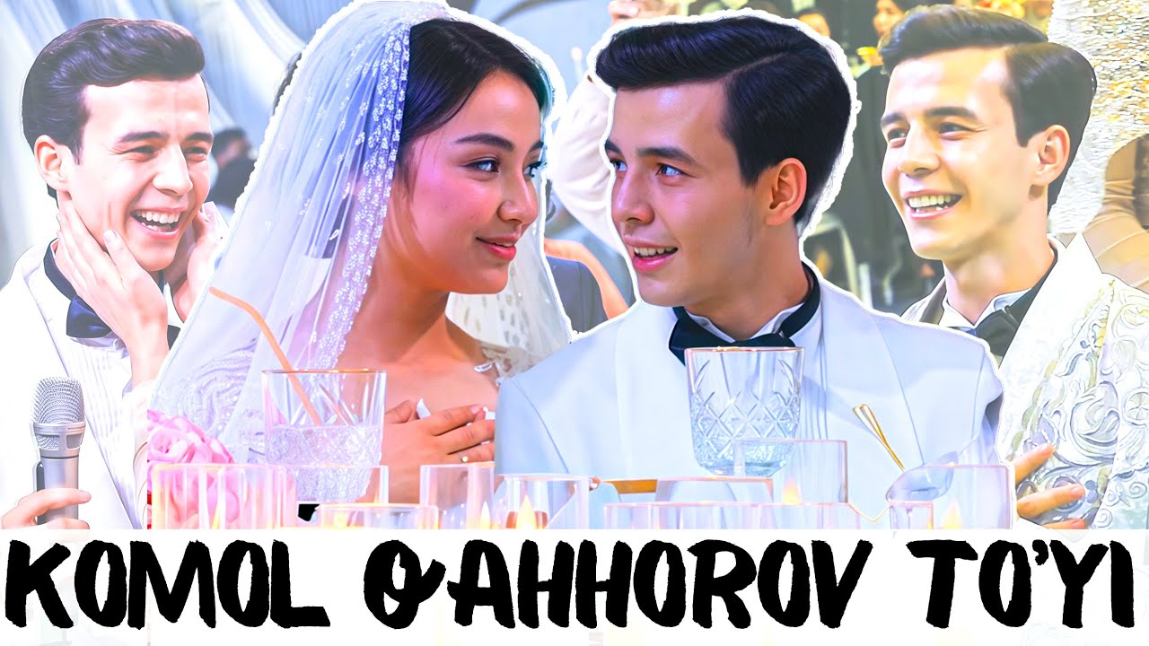 BLOGER KOMOL QAHHOROV UYLANDI... To'yidan video va Kelin Salom #shokuz