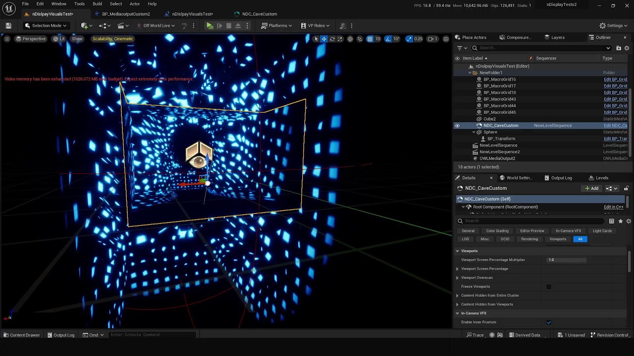 nDisplay Tips: Viewport Capture  OWL VP LIVESTREAMS