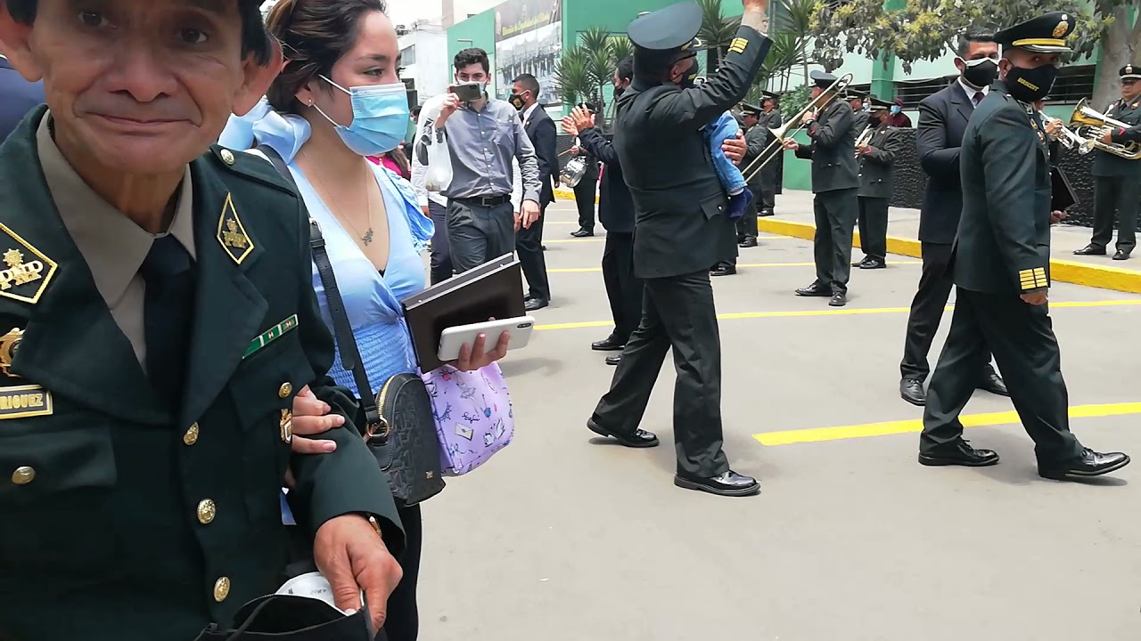 Ceremonia de pase a retiro personal DIRSEEST PNP, invitaci&oacute;n a la recepci&oacute;n en el Gran Comedor