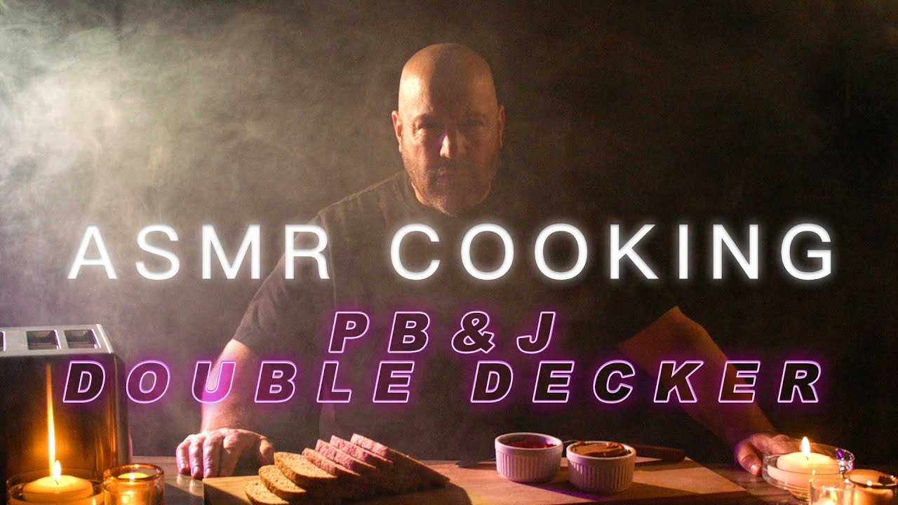 ASMR Cooking - PB&J Double Decker | Kevin James