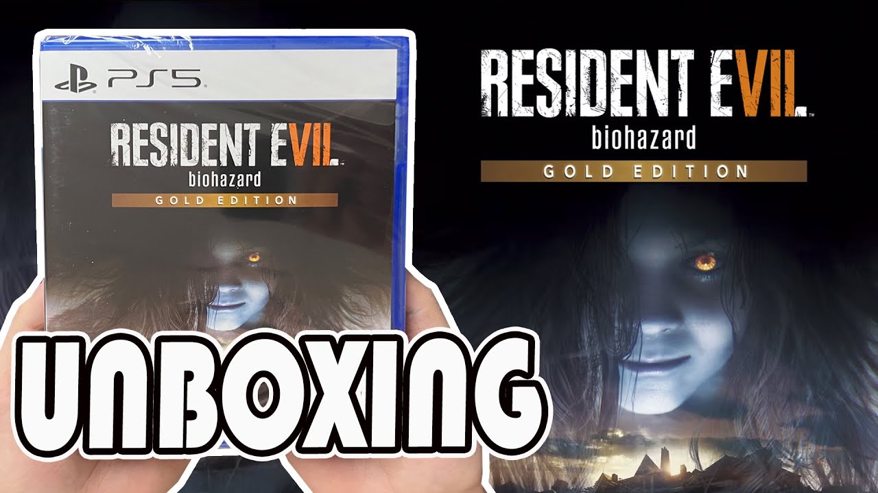 Распаковка Resident Evil 7 Biohazard Gold Edition (PS5)