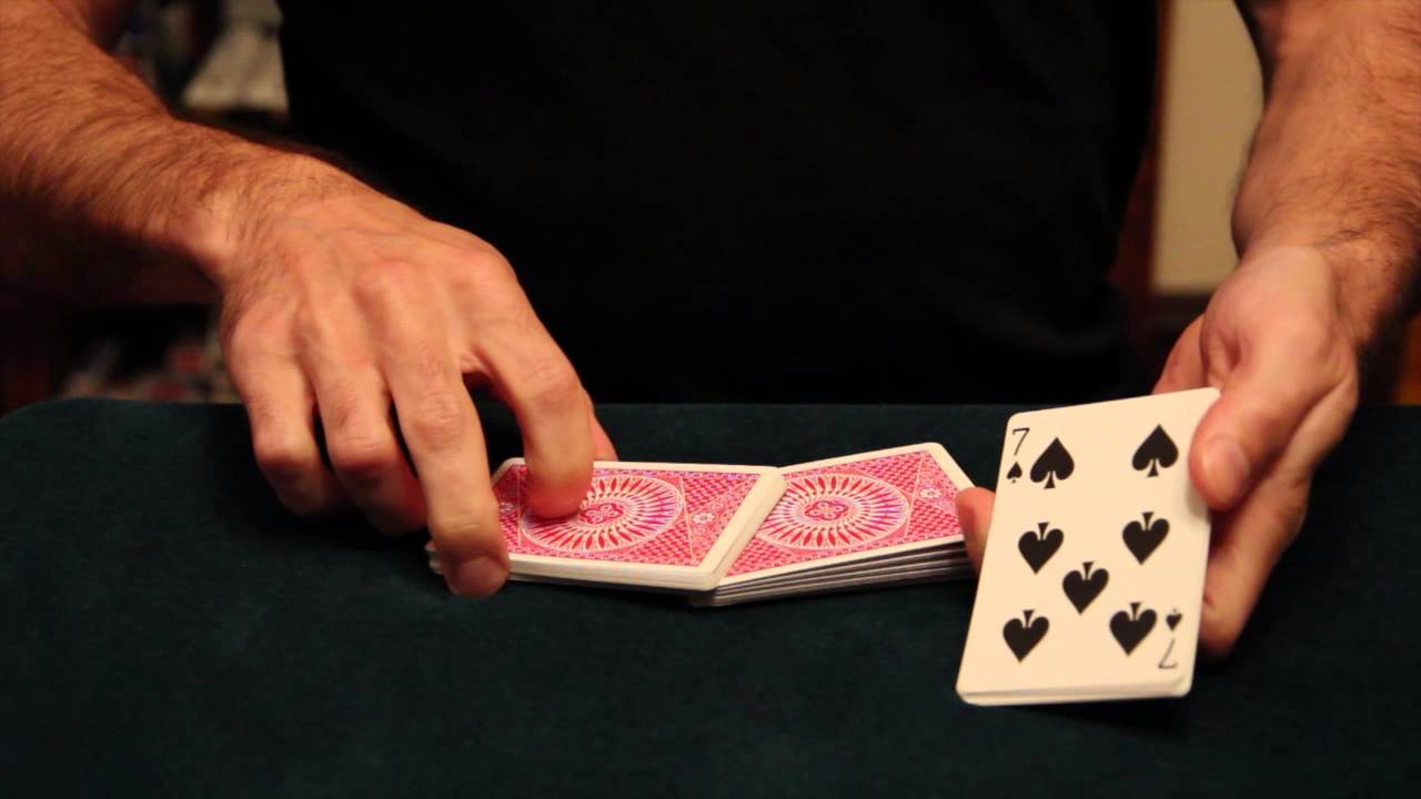 Jason Ladanye demonstrates Riffle Stacking.