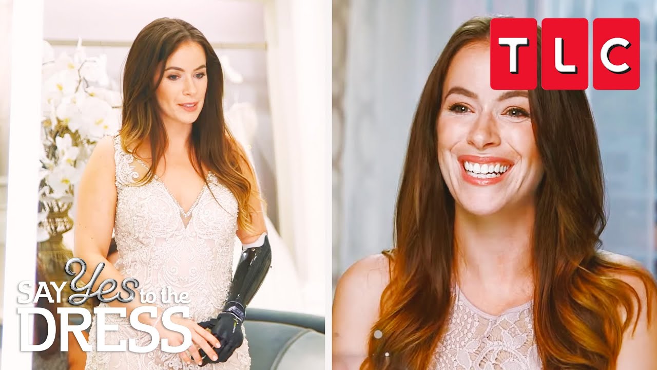 This Bride Has a Bionic Arm! | Say Yes To The Dress | TLC