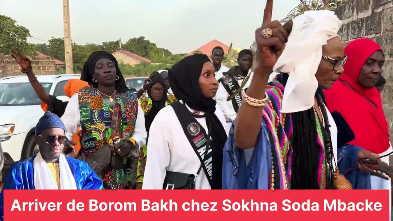 Nganalé Gambie 2025: Visite de Borom Bakh chez Sokhna Soda Mbacke 