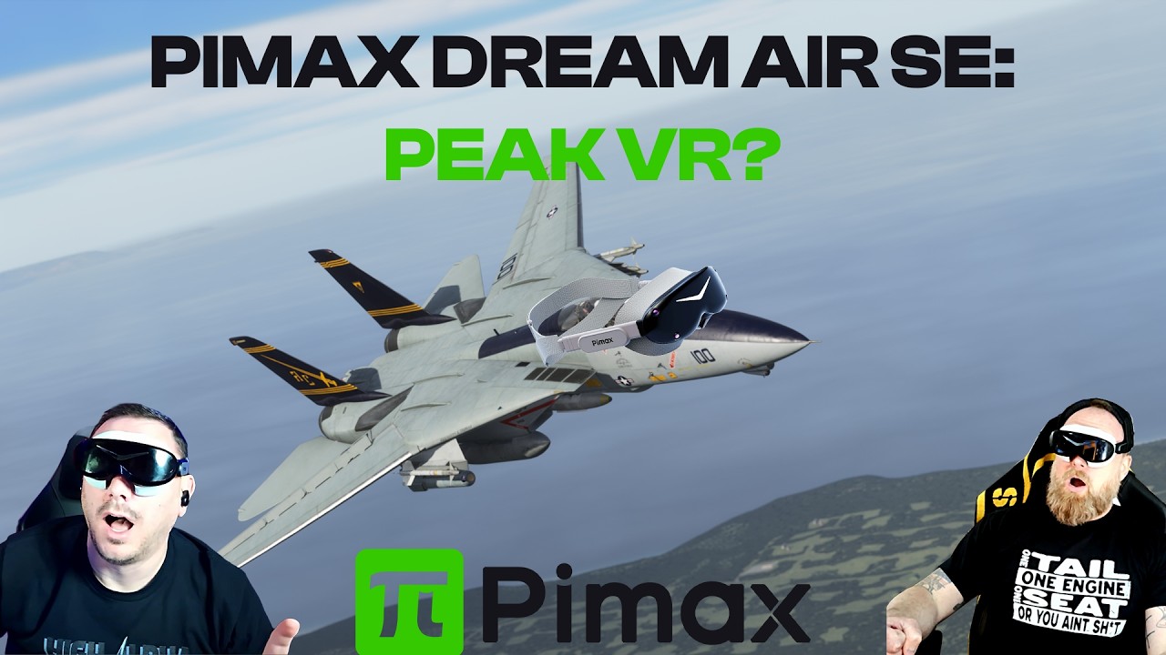 Pimax Dream Air SE &mdash; ЛУЧШИЙ обзор VR-шлема в истории!!! | DCS | VR | Pimax