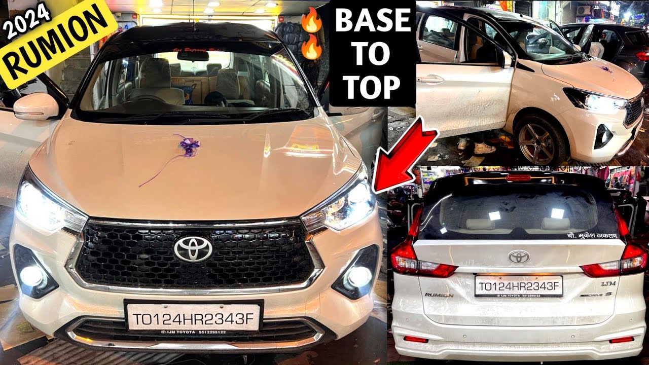 Toyota Rumion Base To Top Modification With Price🔥 Toyota Rumion Modified