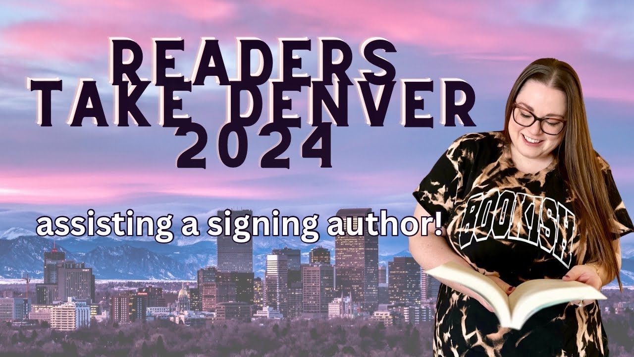 Readers Take Denver 2024 | assisting a signing author at a book signing!
