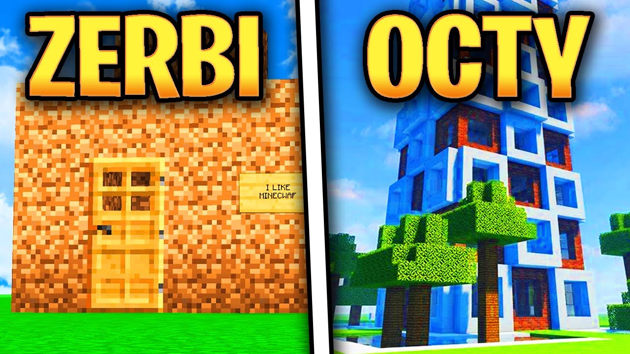 CHI COSTRUISCE MEGLIO?! 😠 OCTY vs ZERBI su MINECRAFT BUILDBATTLE ITA